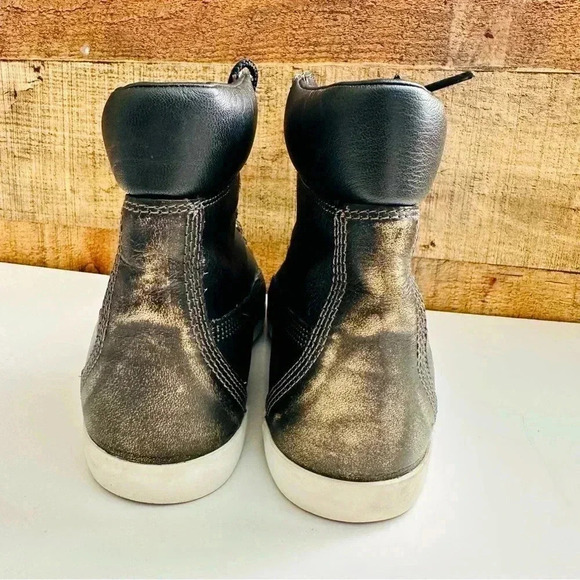 Timberland Glastenbury Distressed Leather 6” Lace Up Boots - Picture 4 of 9